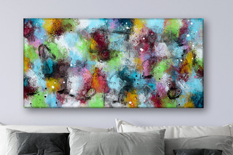 Abstrakt digital kunstner Art by Lønfeldt