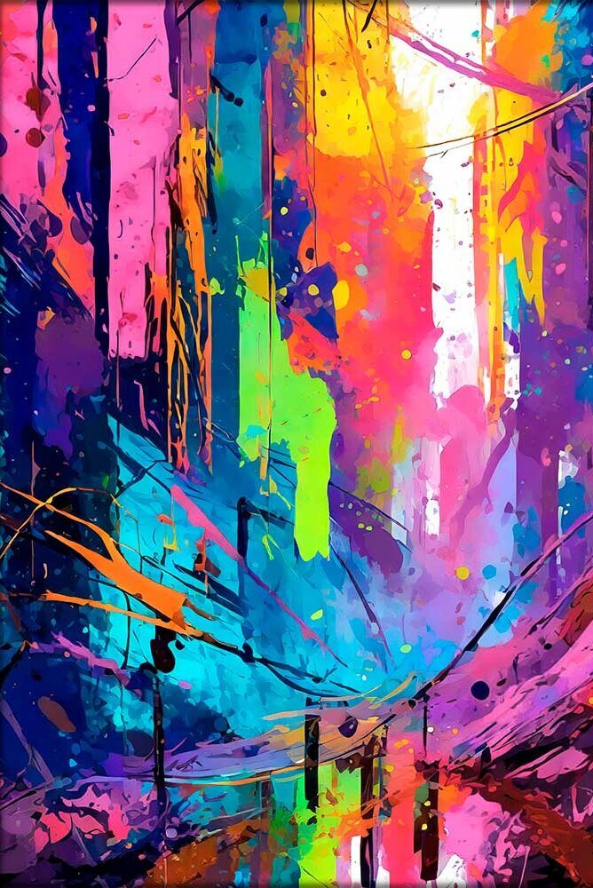 Pure III - stort billede med farver