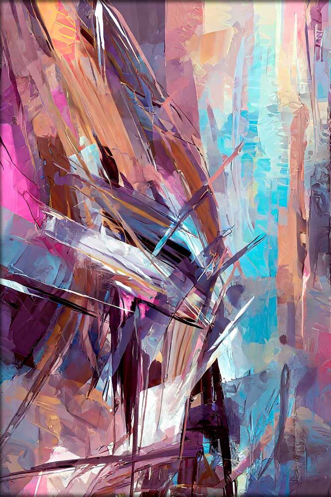 Ghosts III - stort kunst billede