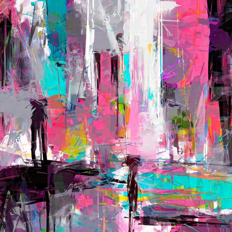 Cloak II - kunstplakat moderne