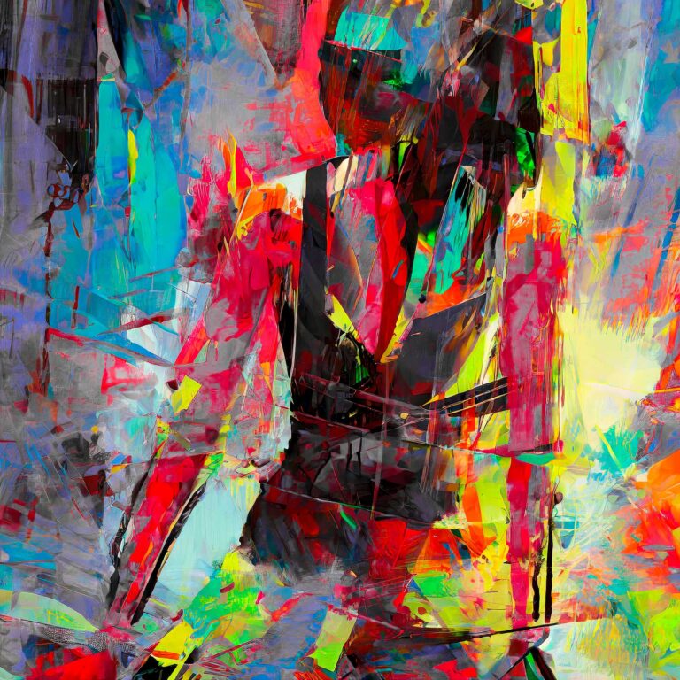 Dansk kunst til industriel, rå og moderne urban indretning, hvor store vægge kræver skala, kontrast og tydelig visuel prioritet