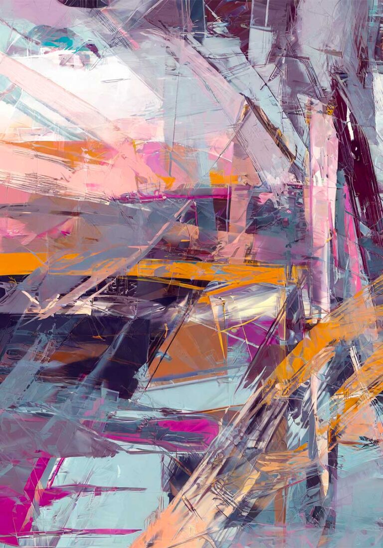 Debris IV - unik moderne plakat