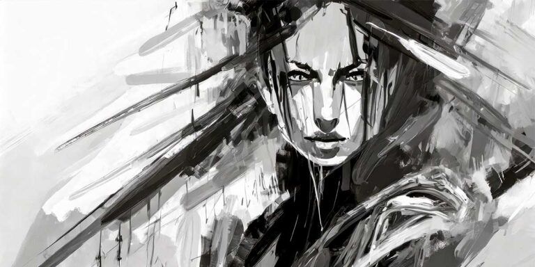 Expand IV - sort hvid stor plakat