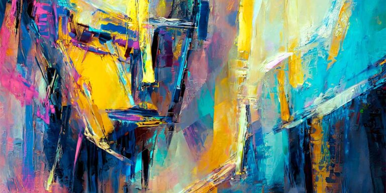 Hints I - stor kunst plakat