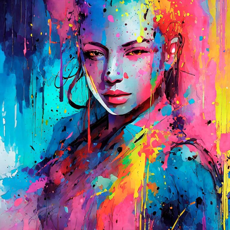 Liberate II - k&aelig;mpe plakat med farver