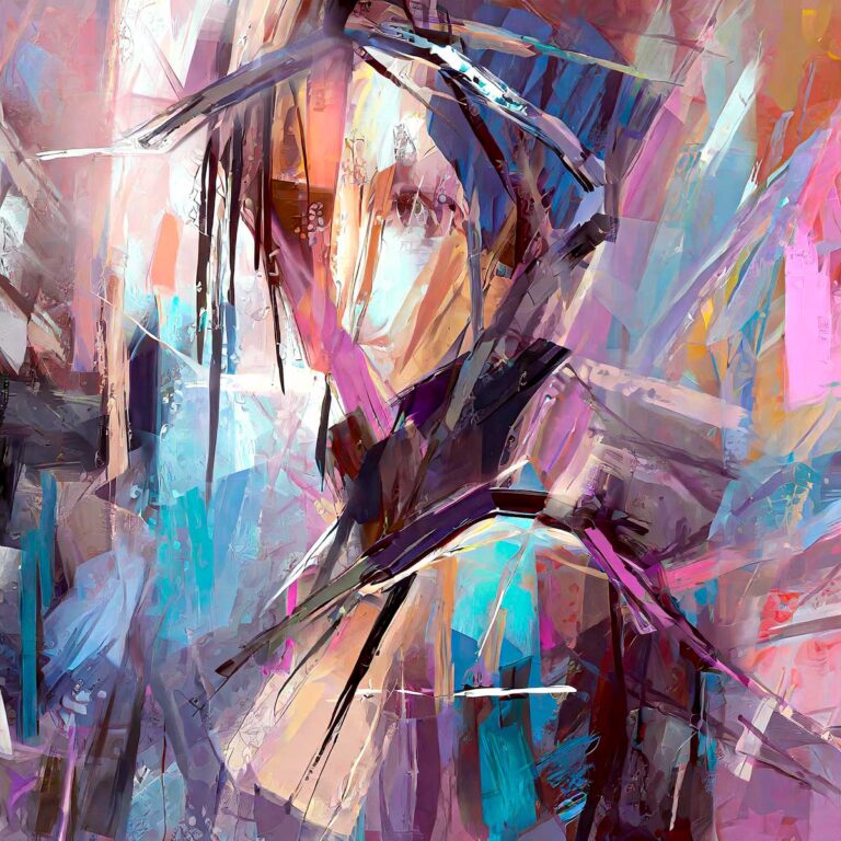 Styles II - plakat abstrakt kunst