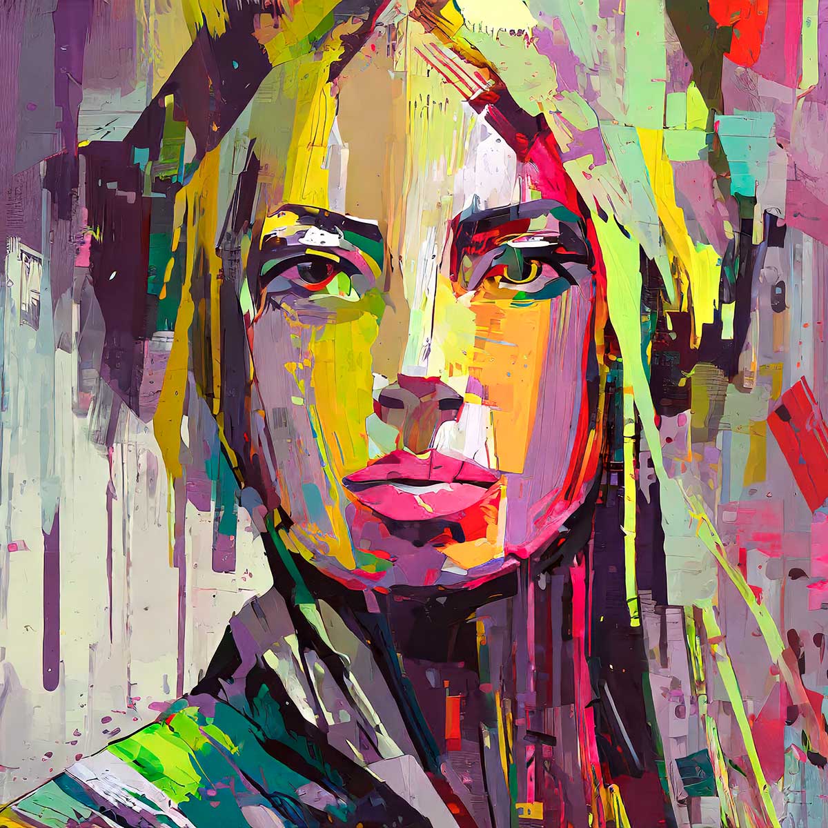 Inspire II - kunst plakat til stuen